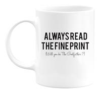quotedazur Café-Croissant - Mug Will You Be The Godfather? - Regalo Divertido Para Bautizos, Fiestas de Compadres y Celebraciones Especiales