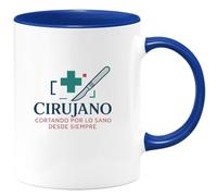 quotedazur - Taza Divertida Cirujano: cortando por lo sano desde siempre - Regalo Médico, regalo consulta, divertida Para Hombre