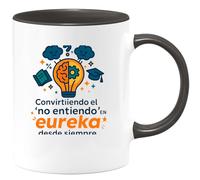 quotedazur - Taza Divertida Convirtiendo el 'no entiendo' en 'eureka' desde siempre - Regalo Regalo profesor, escuela, gracias Para Hombre