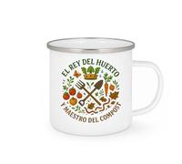 quotedazur - Taza Divertida El rey del huerto y maestro del compost - Regalo Jardinero, jardín, regalo Para Hombre