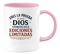quotedazur - Taza Divertida Eres la prueba de que Dios también hace ediciones limitadas - Regalo Regalo hermano, taza familia Para Hombre