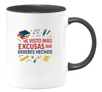 quotedazur - Taza Divertida He visto más excusas que deberes hechos - Regalo Regalo profesor, escuela, gracias Para Hombre