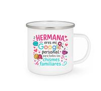 quotedazur - Taza Divertida Hermana, eres mi Google personal para todos los chismes familiares - Regalo Regalo hermana, taza familia Para Mujer