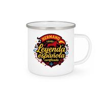 quotedazur - Taza Divertida Hermano level: leyenda española certificada - Regalo Regalo hermano, taza familia Para Hombre