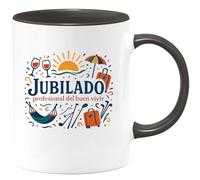 quotedazur - Taza Divertida Jubilado: profesional del buen vivir - Regalo Jubilación, regalo jubilado, despedida Para Mujer