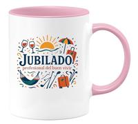 quotedazur - Taza Divertida Jubilado: profesional del buen vivir - Regalo Jubilación, regalo jubilado, despedida Para Mujer