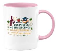 quotedazur - Taza Divertida Los profes no envejecemos, maduramos como el buen vino - Regalo Regalo profesor, escuela, gracias Para Hombre