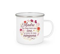 quotedazur - Taza Divertida Madre no hay más que una, y como la mía ninguna - Regalo Día de la Madre, regalo mamá, taza madre Para Mujer