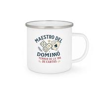 quotedazur - Taza Divertida Maestro del dominó, terror de la partida de cartas - Regalo Regalo abuelo, taza abuelo, divertida Para Hombre