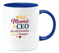 quotedazur - Taza Divertida Mamá: la CEO de esta familia desde siempre - Regalo Regalo mamá, bebé, nacimiento Para Mujer