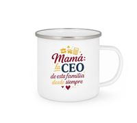 quotedazur - Taza Divertida Mamá: la CEO de esta familia desde siempre - Regalo Regalo mamá, bebé, nacimiento Para Mujer