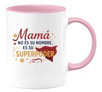 quotedazur - Taza Divertida Mamá no es su nombre, es su superpoder - Regalo Regalo mamá, bebé, nacimiento Para Mujer
