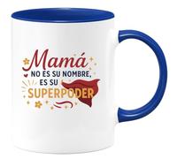 quotedazur - Taza Divertida Mamá no es su nombre, es su superpoder - Regalo Regalo mamá, bebé, nacimiento Para Mujer
