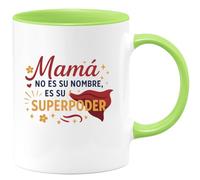 quotedazur - Taza Divertida Mamá no es su nombre, es su superpoder - Regalo Regalo mamá, bebé, nacimiento Para Mujer