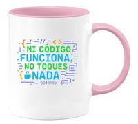 quotedazur - Taza Divertida Mi código funciona, no toques nada - Regalo Programador, informática, regalo Para Hombre