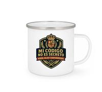 quotedazur - Taza Divertida Mi código no es secreto: Honor, valor y compañerismo - Regalo Policía, regalo, divertida Para Hombre