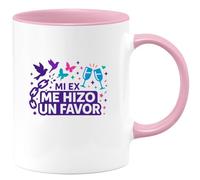 quotedazur - Taza Divertida Mi ex me hizo un favor - Regalo Divorcio, divertida, regalo Para Mujer