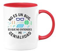 quotedazur - Taza Divertida No es un bug, es que no entiendes mi genialidad - Regalo Programador, informática, regalo Para Hombre