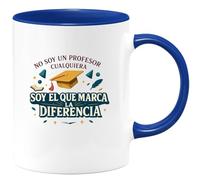 quotedazur - Taza Divertida No soy un profesor cualquiera, soy el que marca la diferencia - Regalo Regalo profesor, escuela, gracias Para Hombre