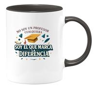quotedazur - Taza Divertida No soy un profesor cualquiera, soy el que marca la diferencia - Regalo Regalo profesor, escuela, gracias Para Hombre