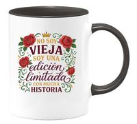 quotedazur - Taza Divertida No soy vieja, soy una edición limitada con mucha historia - Regalo Regalo abuela, taza abuela, divertida Para Mujer