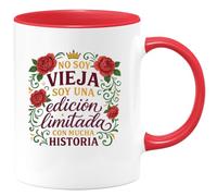 quotedazur - Taza Divertida No soy vieja, soy una edición limitada con mucha historia - Regalo Regalo abuela, taza abuela, divertida Para Mujer