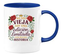 quotedazur - Taza Divertida No soy vieja, soy una edición limitada con mucha historia - Regalo Regalo abuela, taza abuela, divertida Para Mujer