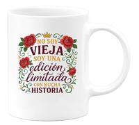 quotedazur - Taza Divertida No soy vieja, soy una edición limitada con mucha historia - Regalo Regalo abuela, taza abuela, divertida Para Mujer
