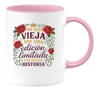 quotedazur - Taza Divertida No soy vieja, soy una edición limitada con mucha historia - Regalo Regalo abuela, taza abuela, divertida Para Mujer