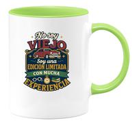 quotedazur - Taza Divertida No soy viejo, soy una edición limitada con mucha experiencia - Regalo Regalo abuelo, taza abuelo, divertida Para Hombre