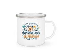 quotedazur - Taza Divertida Oficialmente desconectado del despertador - Regalo Jubilación, regalo jubilado, despedida Para Mujer