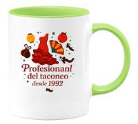 quotedazur - Taza Divertida Profesional del taconeo desde 1992 - Regalo Feria de Abril, Sevilla, fiesta Para Mujer