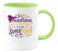 quotedazur - Taza Divertida Ser madrina no es un título, es un superpoder - Regalo Regalo madrina, bautizo Para Mujer