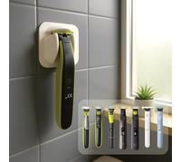 Quoti3d Soporte de Pared para Afeitadora - Compatible con Philips OneBlade QP2520 QP2530 QP2620 QP2724 QP2830 - Adhesivo sin Taladro - Ahorra Espacio en el Baño