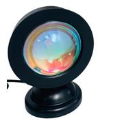 Qupdjxukis Proyector de Luz de Atardecer, Decoración del Hogar, Luz, Luz de Portátil, Dormitorio, Sala de Estar, Fotografía de Pared, Luces de Neón