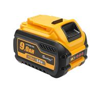 QUPERR Batería de repuesto para batería Dewalt de 54 V/18 V de alta capacidad (9,0 Ah/3,0 Ah) - Compatible con herramientas eléctricas Dewalt DCB609, DCB606, DCB547, DCB548, etc.
