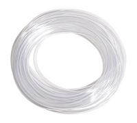 QuQuyi Tubo de vinilo de PVC de grado industrial, 1/4 pulgadas de diámetro interior x 5/16 pulgadas de diámetro exterior, manguera de tubo transparente resistente, 32.8 pies