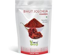 QURA Bhut Jolokia Chile en polvo (secado al humo) - 100 g