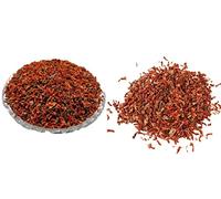 QURA Flor seca de Parijat - Harshringar Phool - Nyctanthes arbortristis Flor seca Haar Shringhar phool - Jazmín nocturno - 50 g
