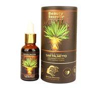 QURA Pure & Natural Saw Palmetto - Vitalizador para el crecimiento del cabello hecho con formulación orgánica prensada en frío, 30 ml para el cabello otoño-hombres y mujeres