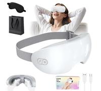 Qurevia- Steam Therapy Mask, 2025 New Qurevia Eye Steamer - Relieve Dryness in 5 Minutes, Eyerelis Steam Therapy Mask with 360° Smart Hot Coldfit to Eyes, Improve Visual Clarity and Reduce Fatigue (B)