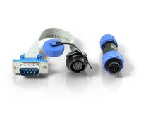 QuRS232, Outdoor RS232 power socket & plug set