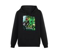 QURUMBAGH Big Trouble In Little China Mens Hoodies Pullover Hoody Black Sweatershirt L