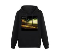 QURUMBAGH Bloc Party A Weekend In The City Vinyl Mens Hoodies Pullover Hoody Black Sweatershirt M