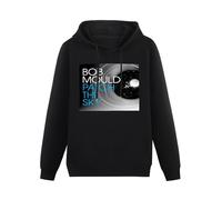 QURUMBAGH Bob Mould Patch The Sky Vinyl CD Cover Mens Hoodies Pullover Hoody Black Sweatershirt S