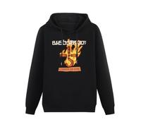 QURUMBAGH BOC Blue Oyster Cult Career of Evil Mens Hoodies Pullover Hoody Black Sweatershirt M