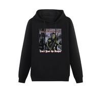 QURUMBAGH BOC Blue Oyster Cult Dont Fear The Reaper Mens Hoodies Pullover Hoody Black Sweatershirt M