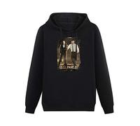 QURUMBAGH Bones TV Show Poster Mens Hoodies Pullover Hoody Black Sweatershirt XXL