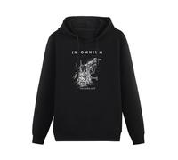 QURUMBAGH Insomnium CD Lgo Neverlast Heart Like A Grave Mens Hoodies Pullover Hoody Black Sweatershirt 3XL