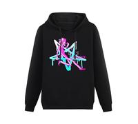 QURUMBAGH It Gets Worse ! Mindless Self Indulgence Mens Hoodies Pullover Hoody Black Sweatershirt 3XL